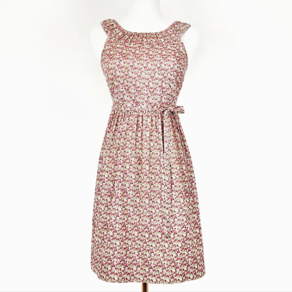 Red Camel Floral Print Midi Dress Size 1 (Juniors)